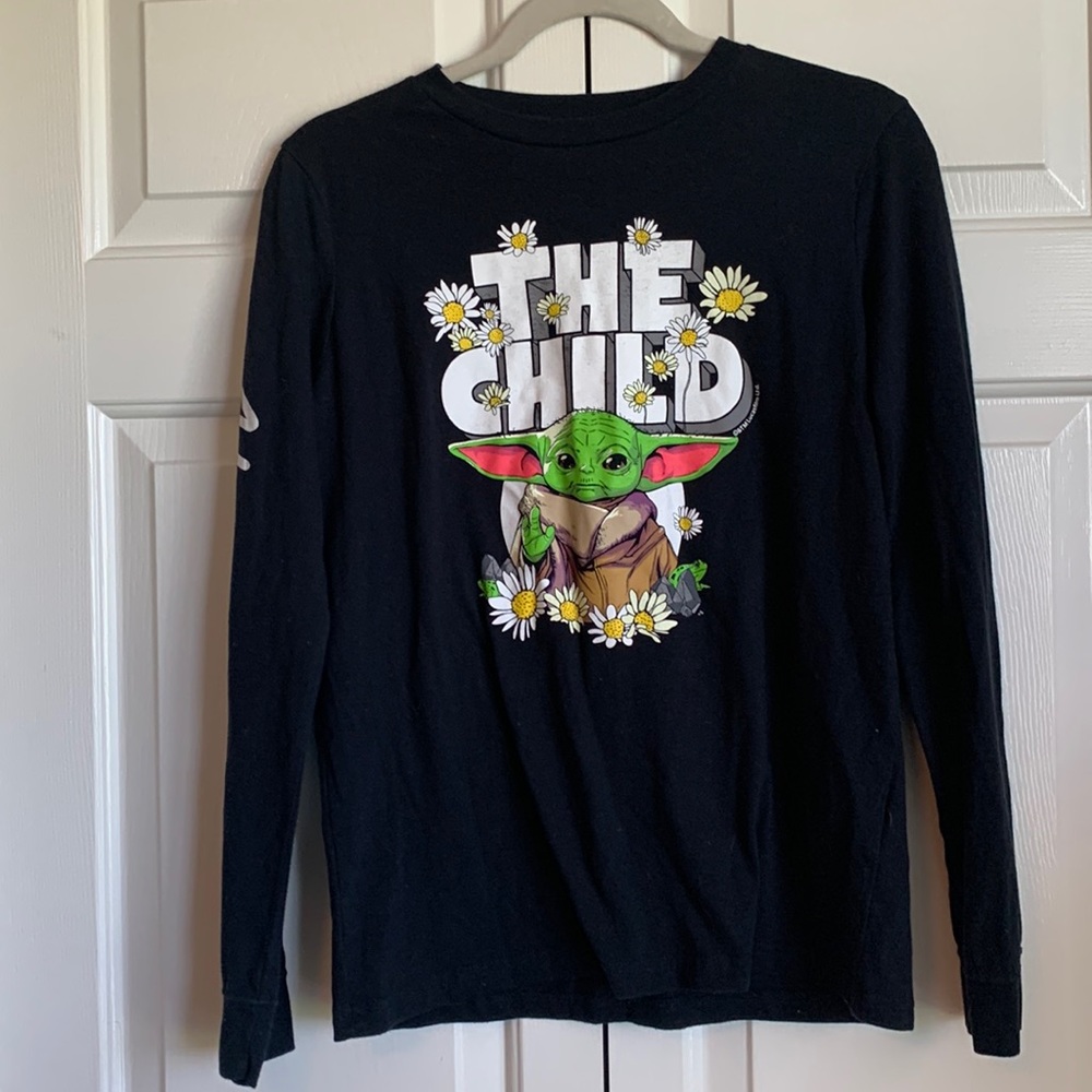 Abercrombie Kids Baby Yoda long sleeve